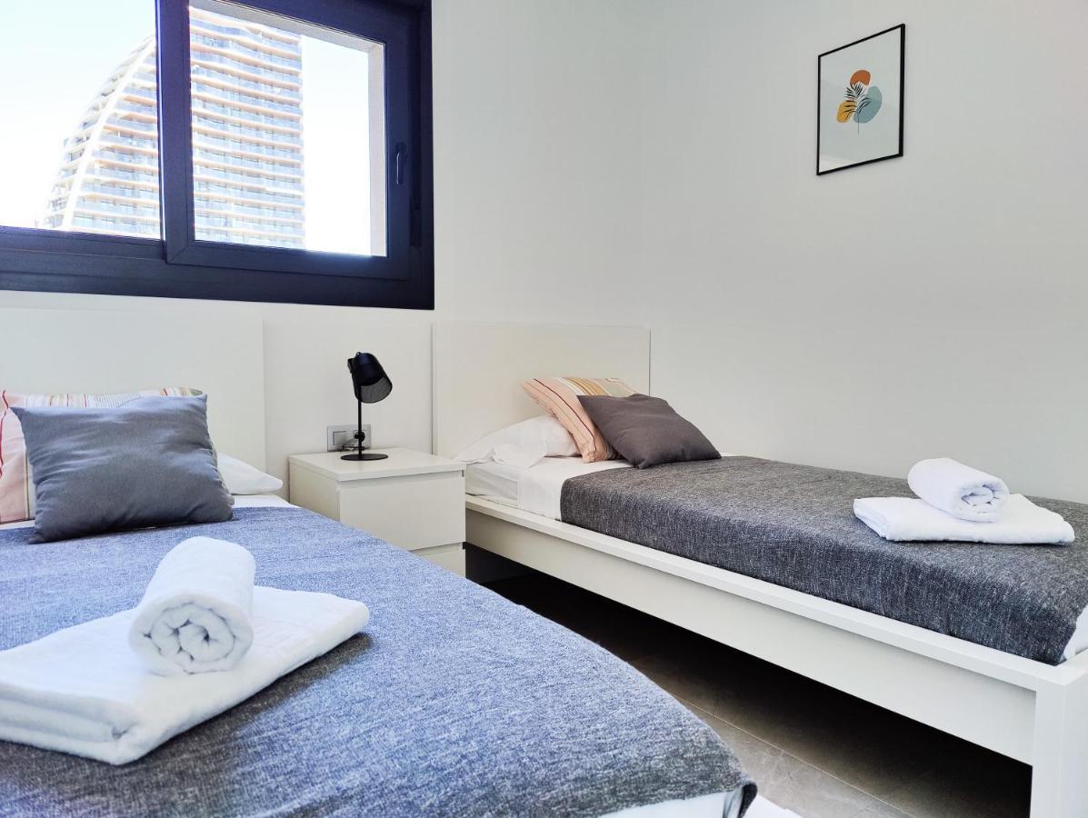 Sunset Cliffs Sea View Apartments Benidorm Eksteriør billede
