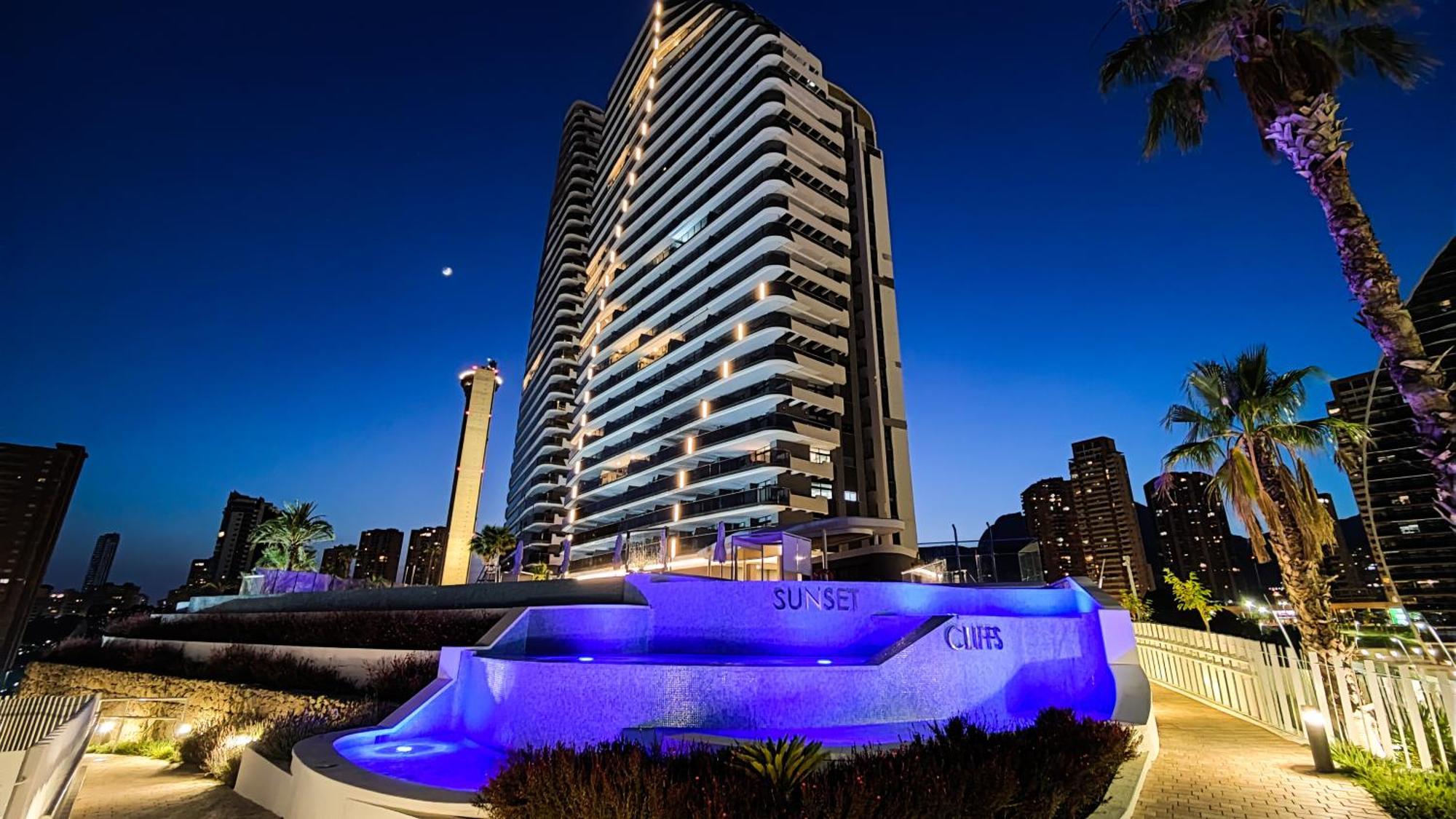 Sunset Cliffs Sea View Apartments Benidorm Eksteriør billede